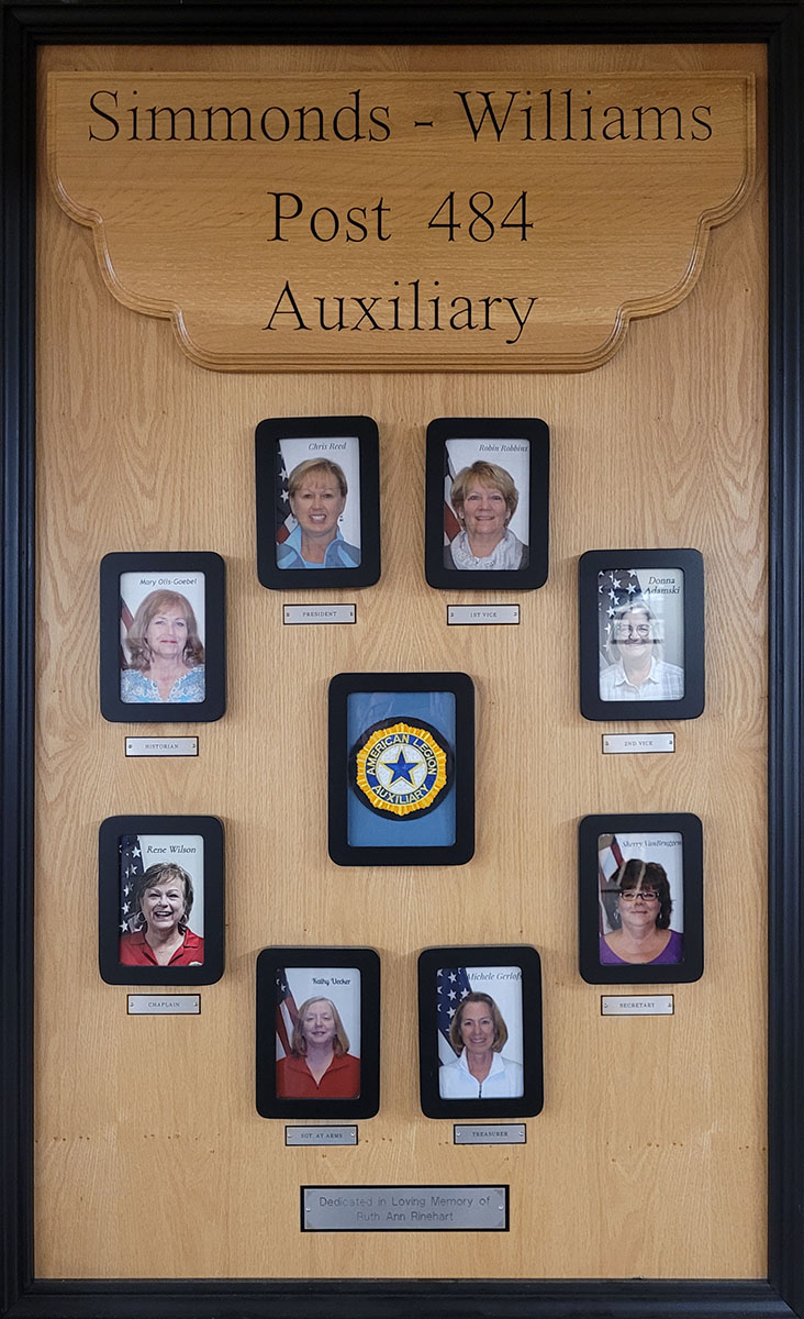 Photos of Post 484 Auxiliary Officers
